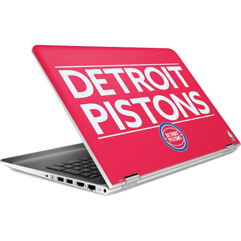 NBA Detroit Pistons Standard - Red HP Pavilion Skin